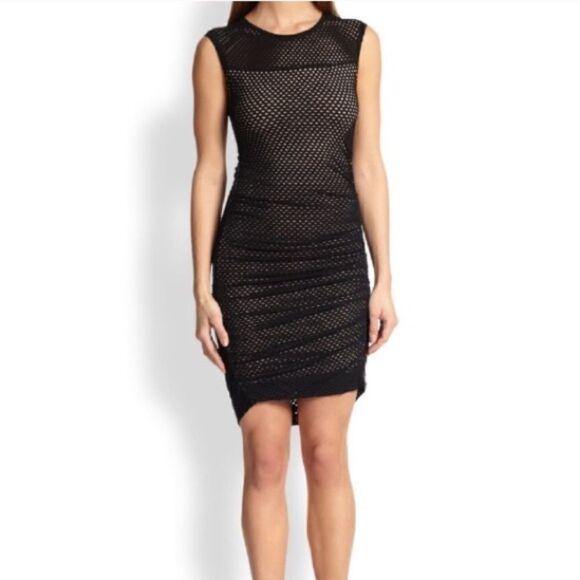 Black Body Con Dress - Picture 1 of 8